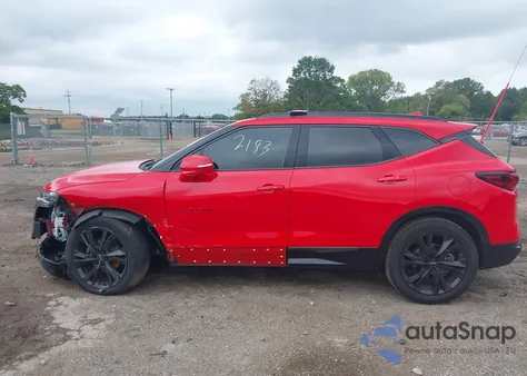 2020 Chevrolet Blazer Awd Rs из США, поврежденный, VIN 3GNKBKRSXLS642183